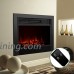 Homejoys Embedded 28.5" Electric Fireplace Insert Heater Log Flame with Remote Control  Fire Crackler Sound  3D Patented Flame Heater  Hearth Electric Insert with Heater Home - B07F7XLZ6B